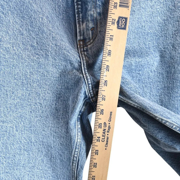 Abercrombie & Fitch Blue Straight Leg Jeans - Picture 9 of 10